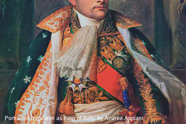 Portrait of Napoleon as King of Italy, by Andrea Appiani