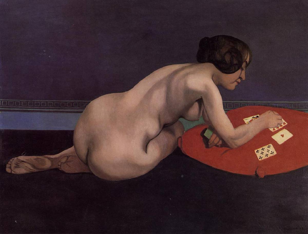 La réussite (Solitaire), by Felix Vallotton (1912)