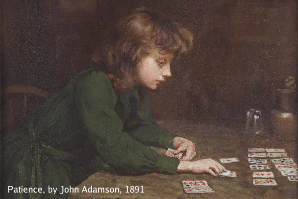 Patience, by John Adamson, 1891